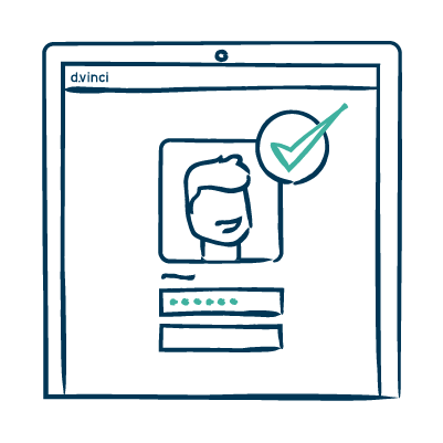 d.vinci | Illustration | Recruiting | Bewerbermanagement | Onboarding-Software | Personalmarketing | HR | Personalsuche | Personal | Bewerber | kostenlos testen | Webinar
